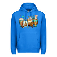 True Royal jesus coffee cups Premium Hoodie - Zillion Design Studio