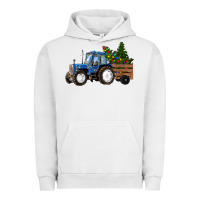 Pigment Lunar Rock Christmas farm tractor Urban Hoodie - RanaPortraitStore