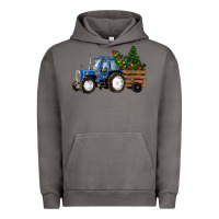 Pigment Tornado Christmas farm tractor Urban Hoodie - RanaPortraitStore