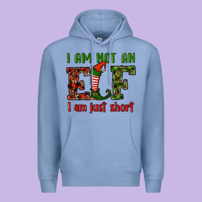 I Am Not An Elf I Am Just Short Christmas Premium Hoodie Designed By Ranaportraitstore