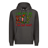 Smoke i am not an elf i am just short christmas Premium Hoodie - RanaPortraitStore