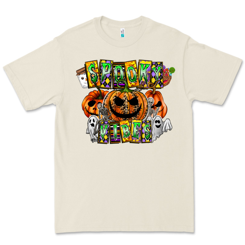 Spooky Vibes Premium Tee by CowhideDigitalArt | Teevron