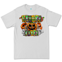 Dove Grey Spooky Vibes Premium Tee - CowhideDigitalArt