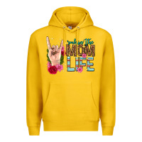 Lemon rockin the mom life mothers day Premium Hoodie - texasbilliewilder