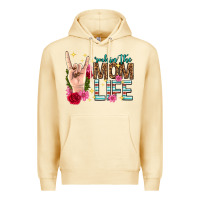 Pina Colada rockin the mom life mothers day Premium Hoodie - texasbilliewilder