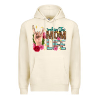 Tofu rockin the mom life mothers day Premium Hoodie - texasbilliewilder
