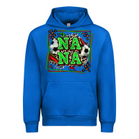 Cobalt soccer nana with leopard Urban Hoodie - Zillion Design Studio
