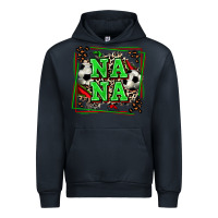 Navy soccer nana with leopard Urban Hoodie - Zillion Design Studio
