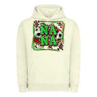 Pigment Pistachio soccer nana with leopard Urban Hoodie - Zillion Design Studio