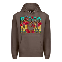 Coffee rodeo mom mothers day Premium Hoodie - texasbilliewilder