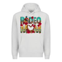 Dove Grey rodeo mom mothers day Premium Hoodie - texasbilliewilder