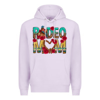 Lilac rodeo mom mothers day Premium Hoodie - texasbilliewilder