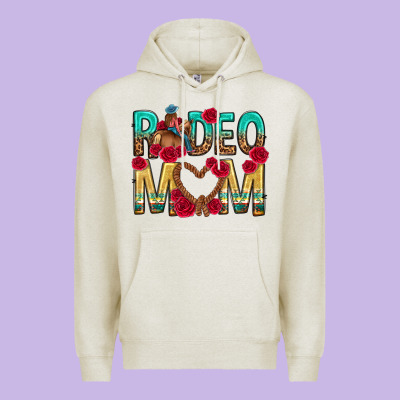 Rodeo Mom Mothers Day Premium Hoodie Designed By Texasbilliewilder