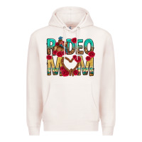 Pale Pink rodeo mom mothers day Premium Hoodie - texasbilliewilder