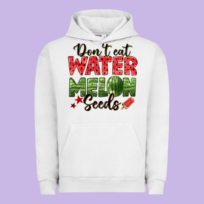 Dont Eat Watermelon Seeds Urban Hoodie Designed By Texasbilliewilder