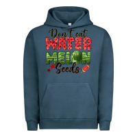 Pigment Midnight Navy dont eat watermelon seeds Urban Hoodie - texasbilliewilder