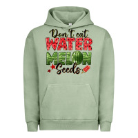 Pigment Oil Green dont eat watermelon seeds Urban Hoodie - texasbilliewilder