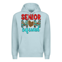 Blue Mist senior mom squad Premium Hoodie - texasbilliewilder
