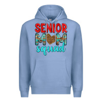 Colony Blue senior mom squad Premium Hoodie - texasbilliewilder