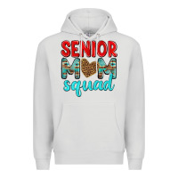 Dove Grey senior mom squad Premium Hoodie - texasbilliewilder