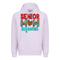 Lilac senior mom squad Premium Hoodie - texasbilliewilder