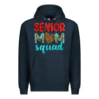 Navy senior mom squad Premium Hoodie - texasbilliewilder
