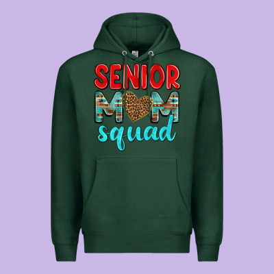 Senior Mom Squad Premium Hoodie Designed By Texasbilliewilder