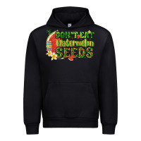 Black dont eat watermelon seeds with summer Urban Hoodie - texasbilliewilder