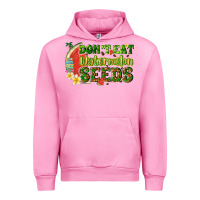 Fuchsia Pink dont eat watermelon seeds with summer Urban Hoodie - texasbilliewilder