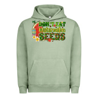 Pigment Oil Green dont eat watermelon seeds with summer Urban Hoodie - texasbilliewilder