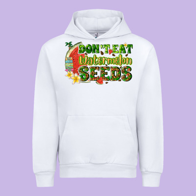 Dont Eat Watermelon Seeds With Summer Urban Hoodie Designed By Texasbilliewilder