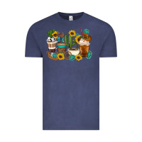 Vintage Denim Coffee cups Vintage Tee - Artiststas
