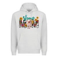 Dove Grey show mom mothers day Premium Hoodie - texasbilliewilder