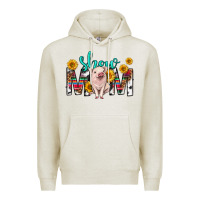 Oatmeal Heather show mom mothers day Premium Hoodie - texasbilliewilder