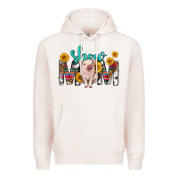Pale Pink show mom mothers day Premium Hoodie - texasbilliewilder
