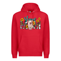 Red show mom mothers day Premium Hoodie - texasbilliewilder