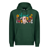 Sports Green show mom mothers day Premium Hoodie - texasbilliewilder