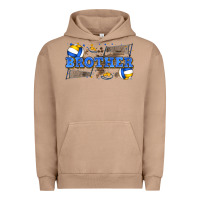 Pigment Burro brother volleyball Urban Hoodie - Zillion Design Studio