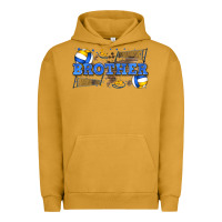 Pigment Peanut Butter brother volleyball Urban Hoodie - Zillion Design Studio