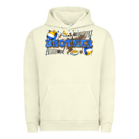 Pigment Pistachio brother volleyball Urban Hoodie - Zillion Design Studio