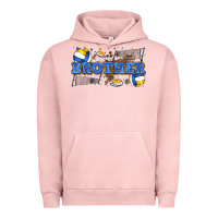 Pigment Salmon brother volleyball Urban Hoodie - Zillion Design Studio