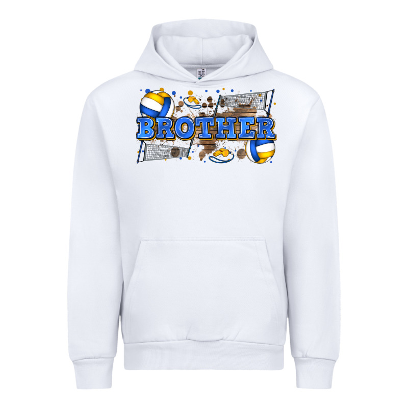 Brother Volleyball Urban Hoodie by Zillion Design Studio | Teevron