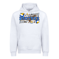 White brother volleyball Urban Hoodie - Zillion Design Studio