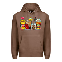 Chestnut bus driver coffee cups Premium Hoodie - Zillion Design Studio