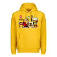 Lemon bus driver coffee cups Premium Hoodie - Zillion Design Studio