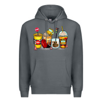 Rock bus driver coffee cups Premium Hoodie - Zillion Design Studio