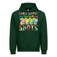 Forest Green dont worry ive had both my shots Urban Hoodie - texasbilliewilder