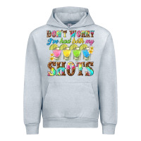 Heather Grey dont worry ive had both my shots Urban Hoodie - texasbilliewilder