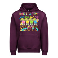 Mauve Wine dont worry ive had both my shots Urban Hoodie - texasbilliewilder
