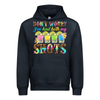Navy dont worry ive had both my shots Urban Hoodie - texasbilliewilder